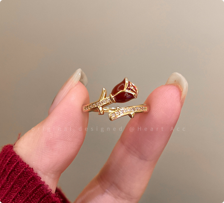 Adjustable Tulip Ring
