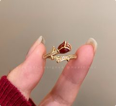 Adjustable Tulip Ring