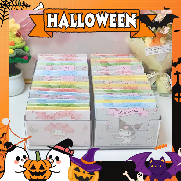【Halloween Mystery Envelopes】Festival Theme $2.99 Flash Deal 1 Envelope=1 Random Press On Nails Set
