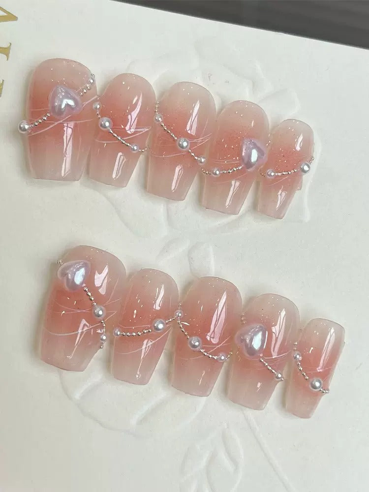 Pinky Lines Handmade Nails LSW18