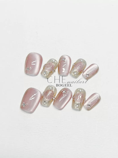 Pinky Eye Handmade Nails LSW41