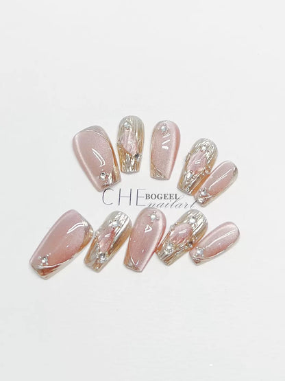 Pinky Eye Handmade Nails LSW41