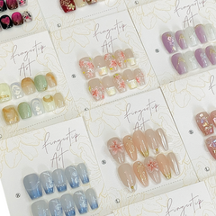 【Purple Mystery Ball】1 Ball= 1 Handmade Nails& 1 Cuties Items