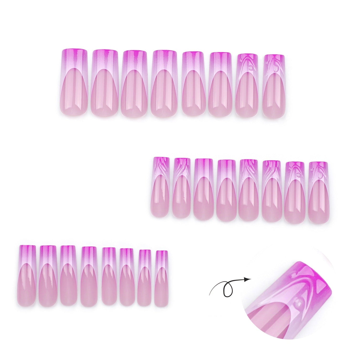M326 Pink 3D Lines